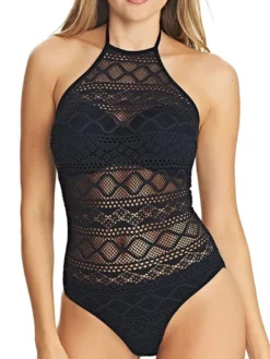 Bañador mujer con relleno y aros Freya Swim Sundance High Neck AS3974