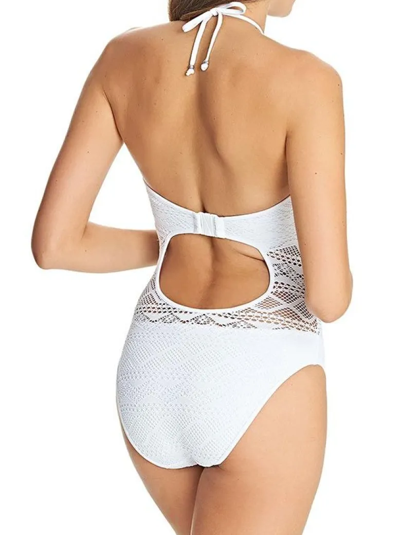 Bañador mujer con relleno y aros Freya Swim Sundance High Neck AS3974