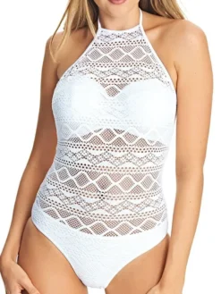 Bañador mujer con relleno y aros Freya Swim Sundance High Neck AS3974