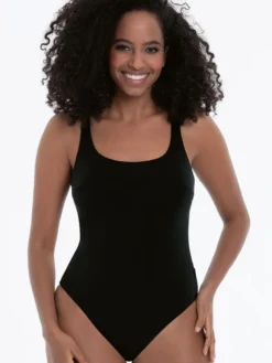 Bañador mujer Rosa Faia Pure sin aros 7780 Negro