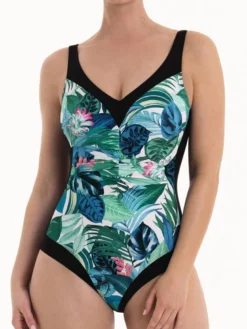Bañador reductor Anita Submarine Blue Tisa con foam 7311 Curaçao