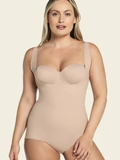Body faja abierto de aspecto invisible en glúteos Leonisa 018524