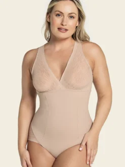 Body faja con bralette incorporado con control de abdomen Leonisa 018517