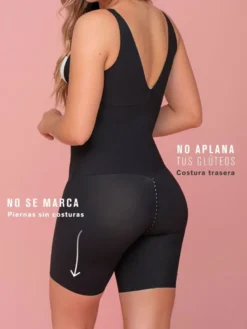 Body faja pantalon pecho libre de control moderado Leonisa 018483