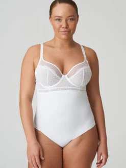 Body moldeador PrimaDonna Sophora con aros 0463186 Blanco