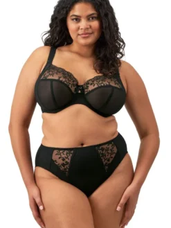 Braga alta Elomi Zarla High Leg EL302553 Negro