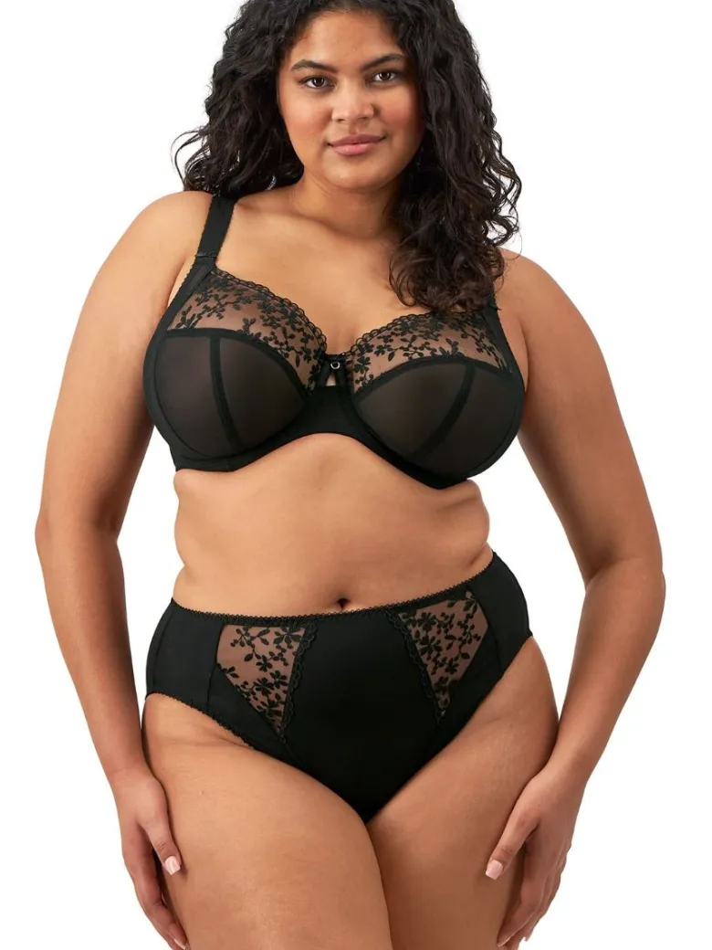 Braga alta Elomi Zarla High Leg EL302553 Negro