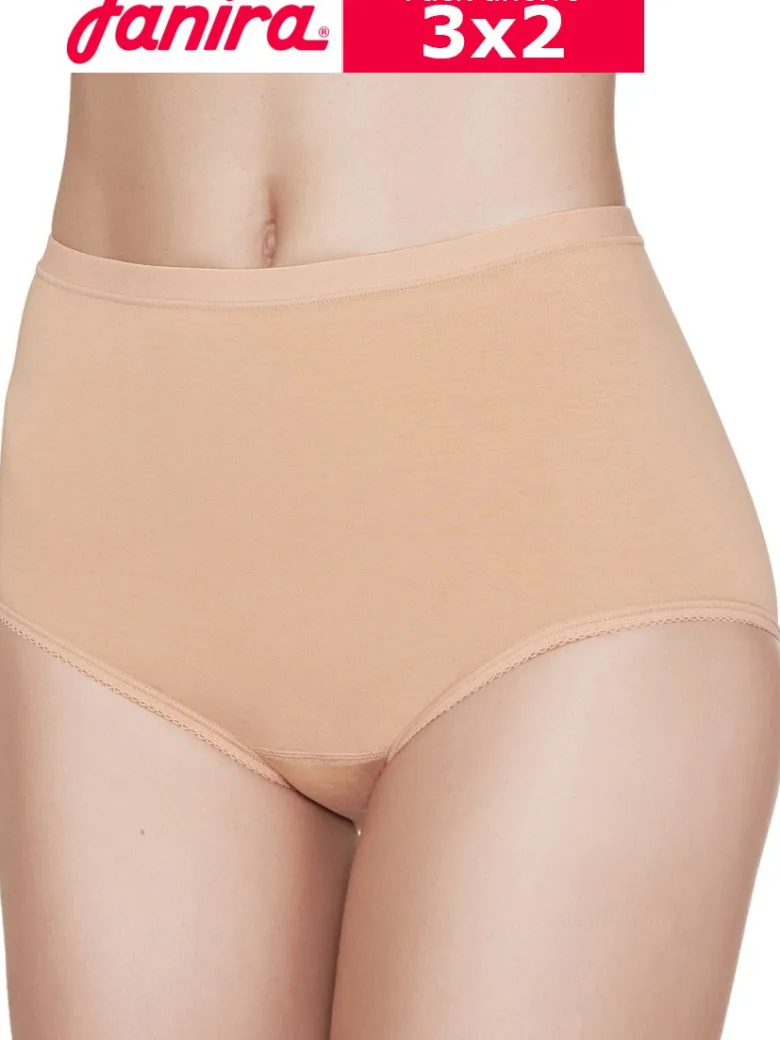 Braga alta Janira Maxi Esencial 31183 (Pack 3x2)