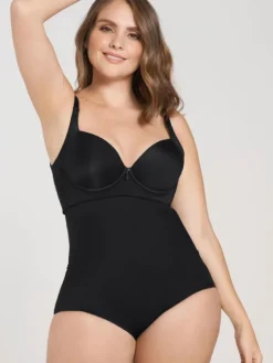 Braga faja alta postparto y postquirúrgica con laterales en velcro Leonisa 012885