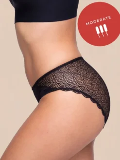 Braga menstrual bikini encaje Proof Absorción media PFBI1004