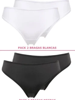 Braga midi Sans Complexe Eco Double Charme 60PAF42 (Pack 2 uds.)