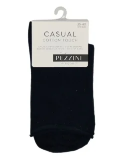 Calcetines mujer Pezzini Casual Cotton Touch Negro