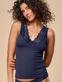 Camiseta mujer Focenza Canotta Belen 18214 Blu