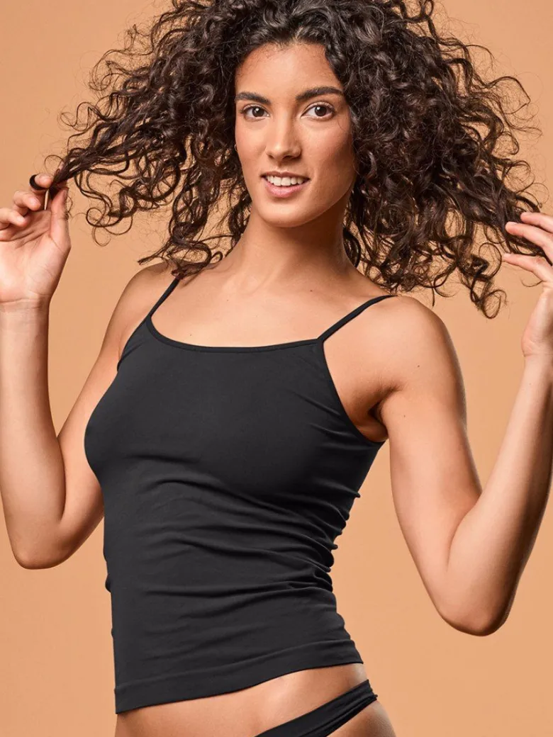 Camiseta mujer Focenza Caraco 202 Negro