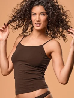 Camiseta mujer Focenza Caraco 202 Chocolate