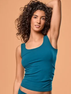 Camiseta mujer Focenza Tirantes 203 Petrolio