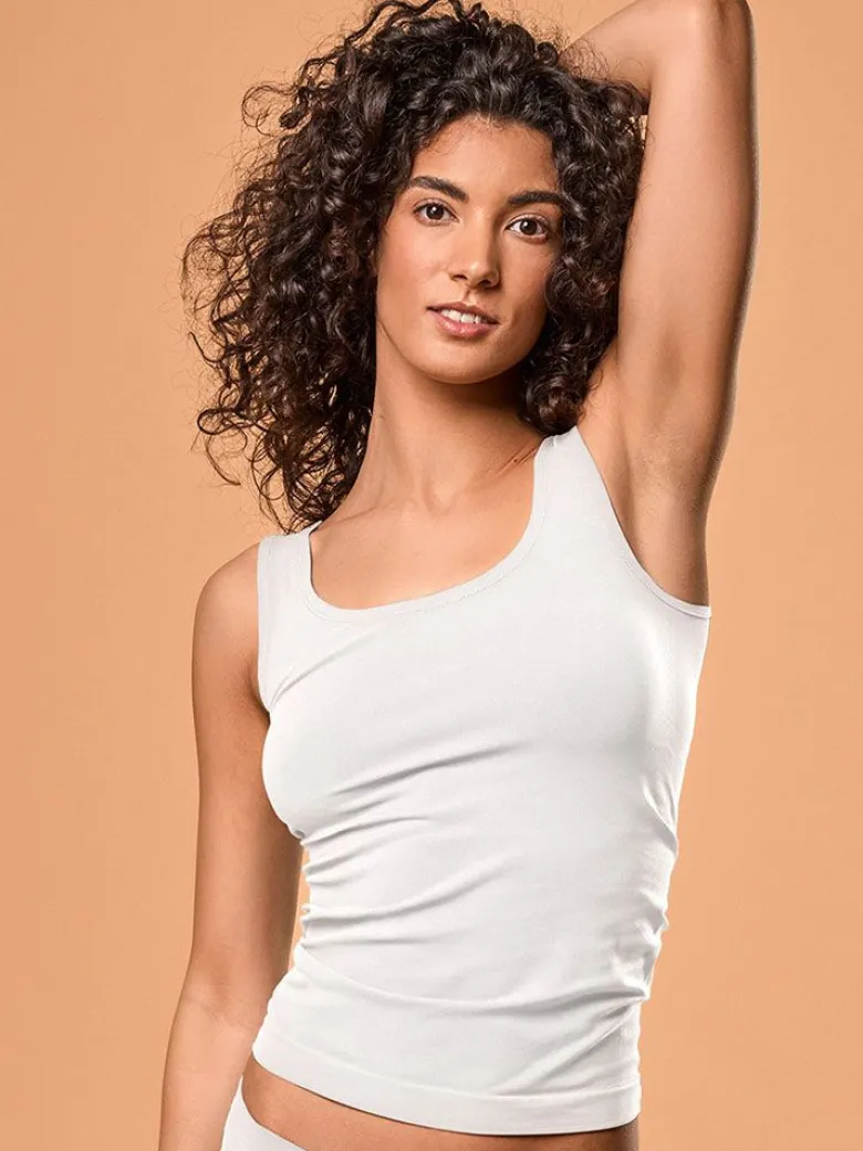 Camiseta mujer Focenza Tirantes 203 Blanco
