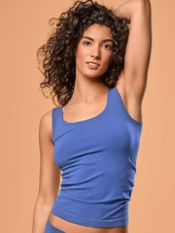 Camiseta mujer Focenza Tirantes 203 Azul Alaska