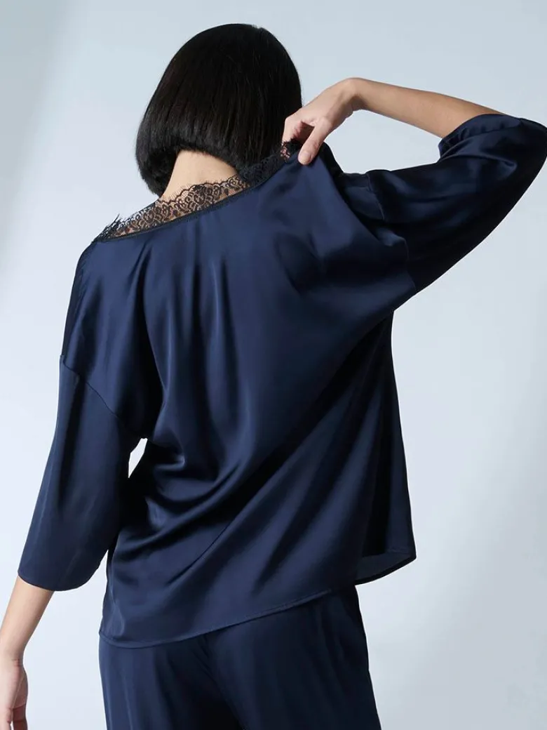 Camiseta mujer Simone Perele Satin Secrets 23H904