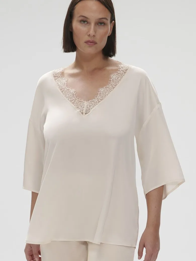 Camiseta mujer Simone Perele Satin Secrets 23H904