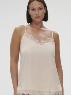 Camiseta Top Simone Perele Satin Secrets 23H900