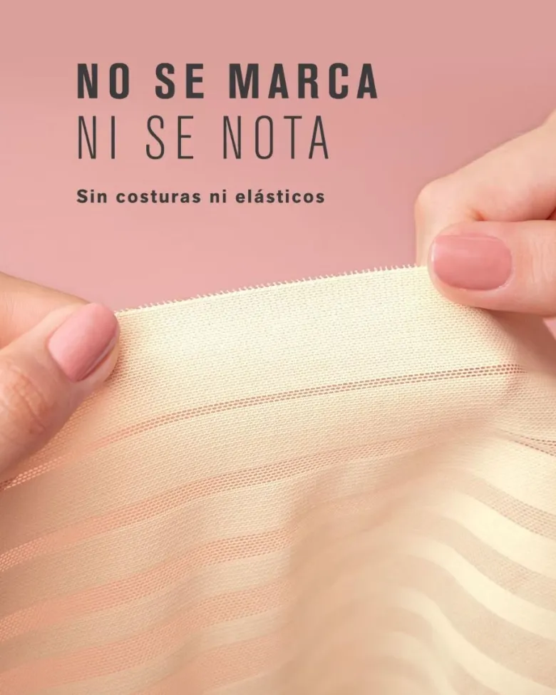 Faja brasileña de control suave con encaje en bandas Leonisa 012890