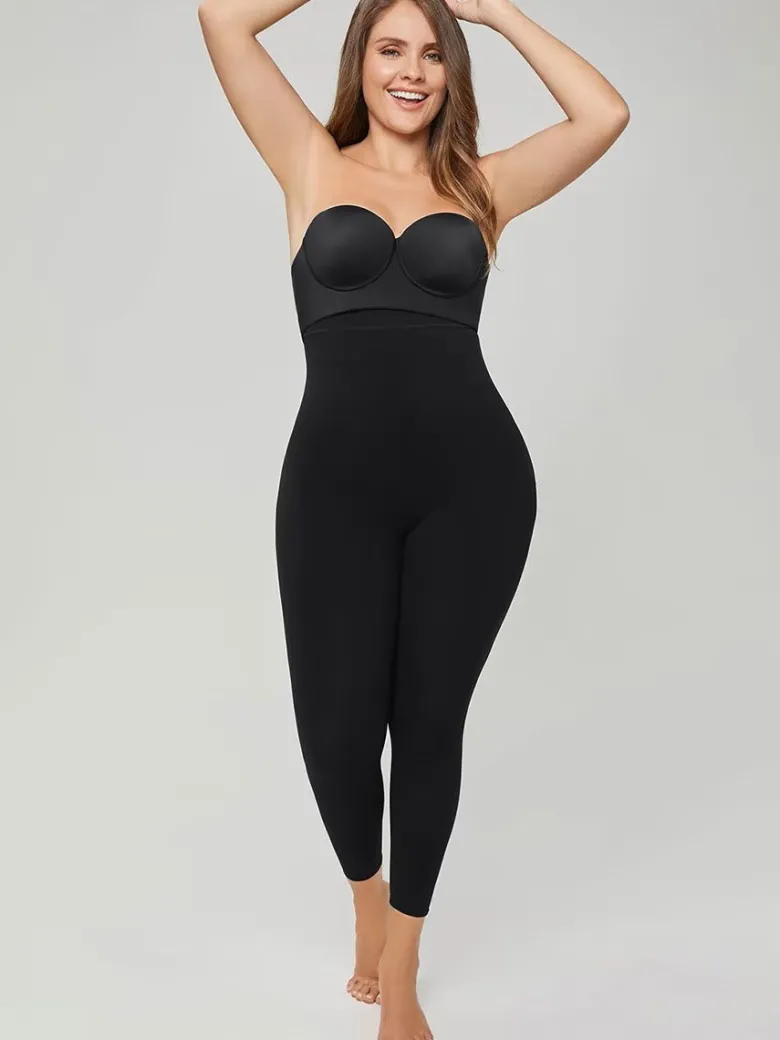 Faja Legging invisible de tiro alto levanta glúteos Leonisa 012727
