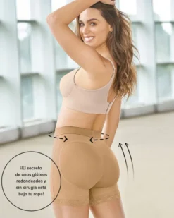 Faja pantalon tipo short levanta glúteos Leonisa 012983
