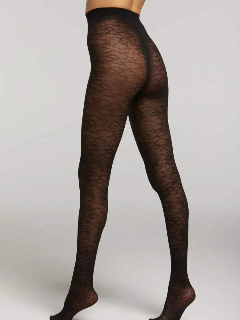Panty Pompea Fuoco 40D Negro