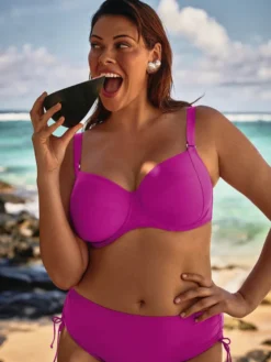 Parte de abajo Bikini braga alta Rosa Faia Mix & Match Ive 8703 Passion Pink