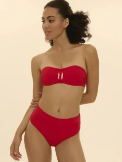 Parte de abajo Bikini braga alta Simone Perele Magnetic 1ELB73 Rojo