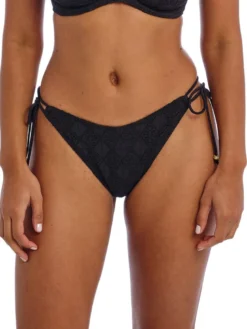 Parte de abajo Bikini Braga Lazos Freya Swim Nomad nights AS205485 Black