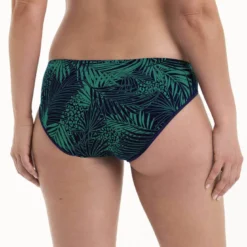 Parte de abajo Bikini Rosa Faia Green Shades Pia Slip 8819 Verde Azulado