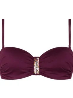 Parte de arriba bikini Cyell Platinum Keri Bandeau con foam 710117
