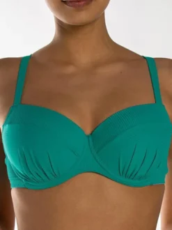 Parte de arriba bikini Cyell Rib Esmerald con foam y aros 020170