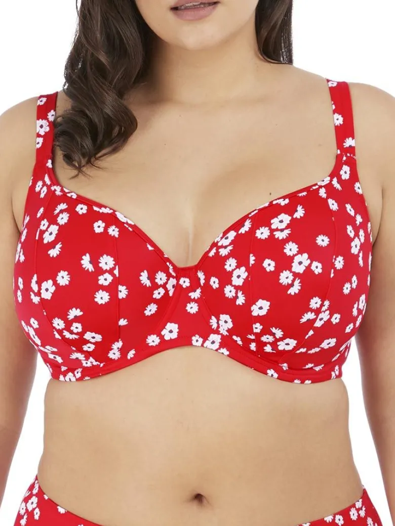 Parte de arriba Bikini Elomi Swim Plain Sailing c/aro ES7272 Red