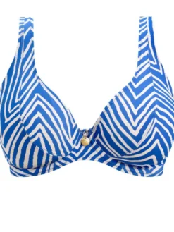 Parte de arriba Bikini Freya Swim Fiji falls High Apex con aros Ocean