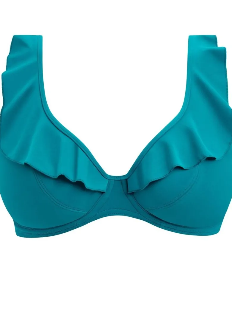 Parte de arriba Bikini Freya Swim Jewel Cove High Apex AS7230 Plain Moonstone