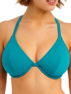 Parte de arriba Bikini Plunge Freya Swim Jewel Cove AS7226 Plain Moonstone
