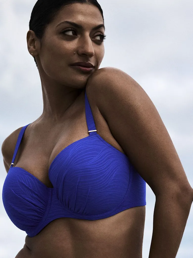 Parte de arriba bikini preformado balconet Primadonna Swim Mantas