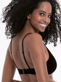 Parte de arriba bikini Rosa Faia Pure sin aros 8780 Negro