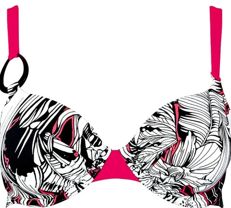 Parte de arriba bikini Simone Pérèle Ankara Graphic con aros 1AAB21