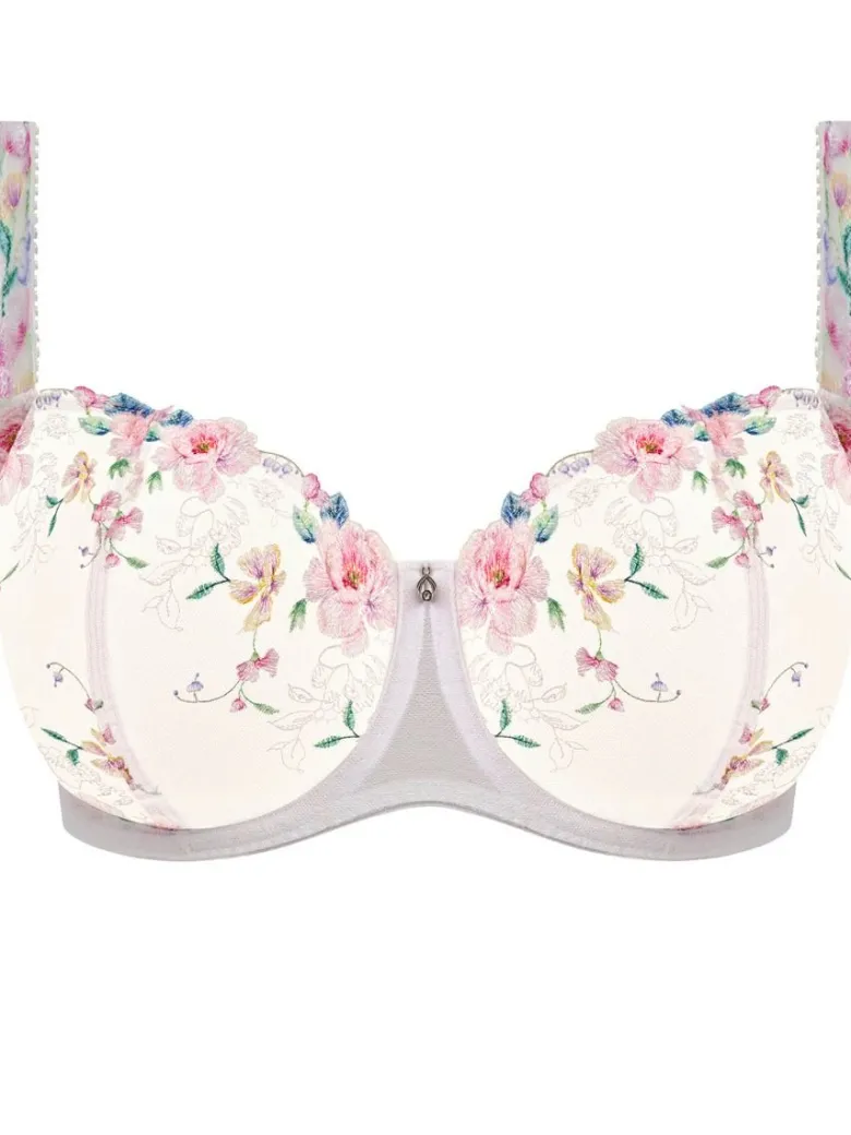 Sujetador Balconet con aros Fantasie Lillia White