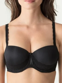 Sujetador Balconet con relleno PrimaDonna Twist I Do 0241607 Negro