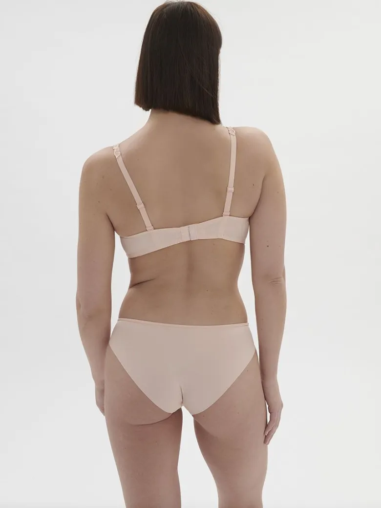 Sujetador Balconet Simone Pérèle Saga con aros 15C330 Rose Nude