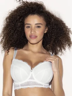 Sujetador bralette con relleno Freya Posie Longline White