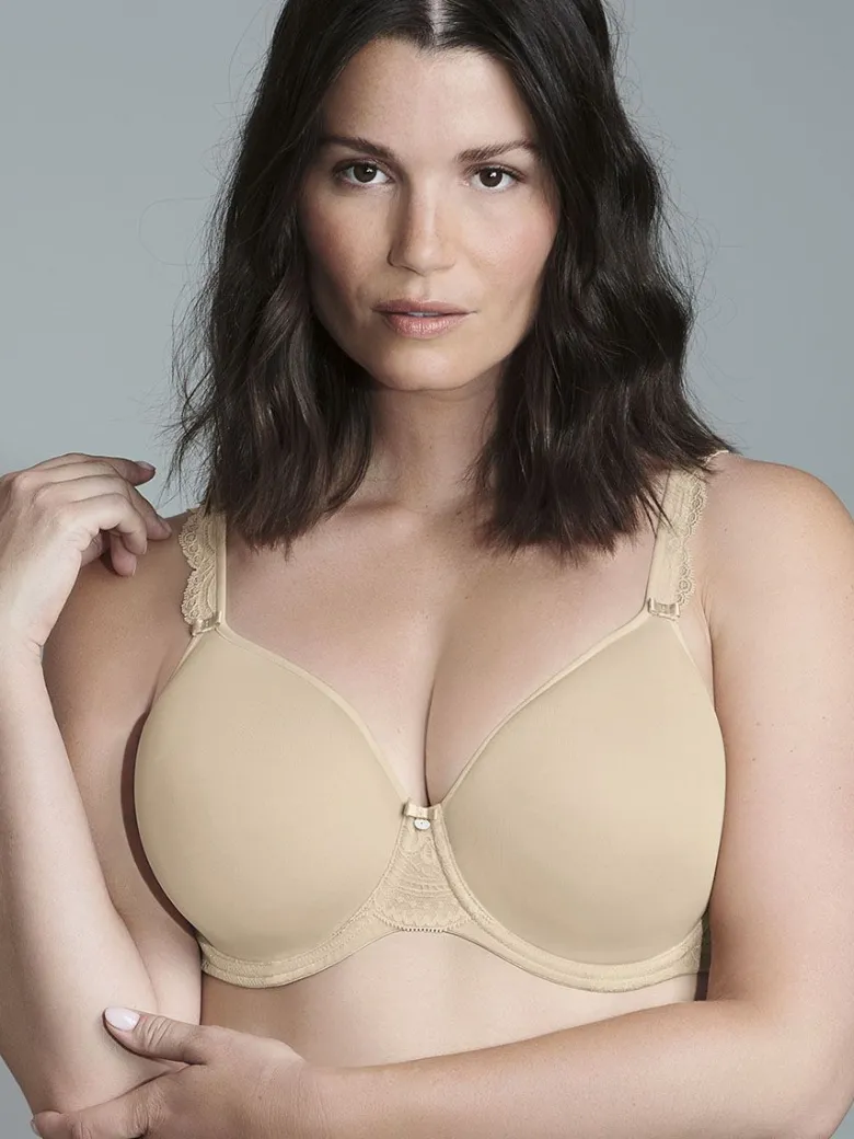 Sujetador con aros con relleno Spacer Rosa Faia Selma 5637
