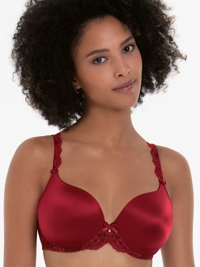Sujetador con relleno con aros Rosa Faia Bobette 5291