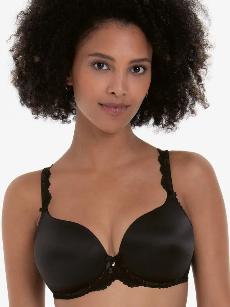 Sujetador con relleno con aros Rosa Faia Bobette 5291
