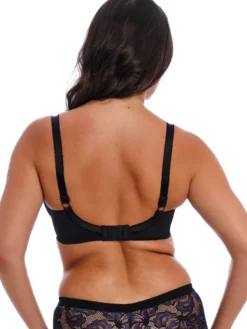 Sujetador con relleno y con aros Fantasie Emmaline Padded Plunge Midnight